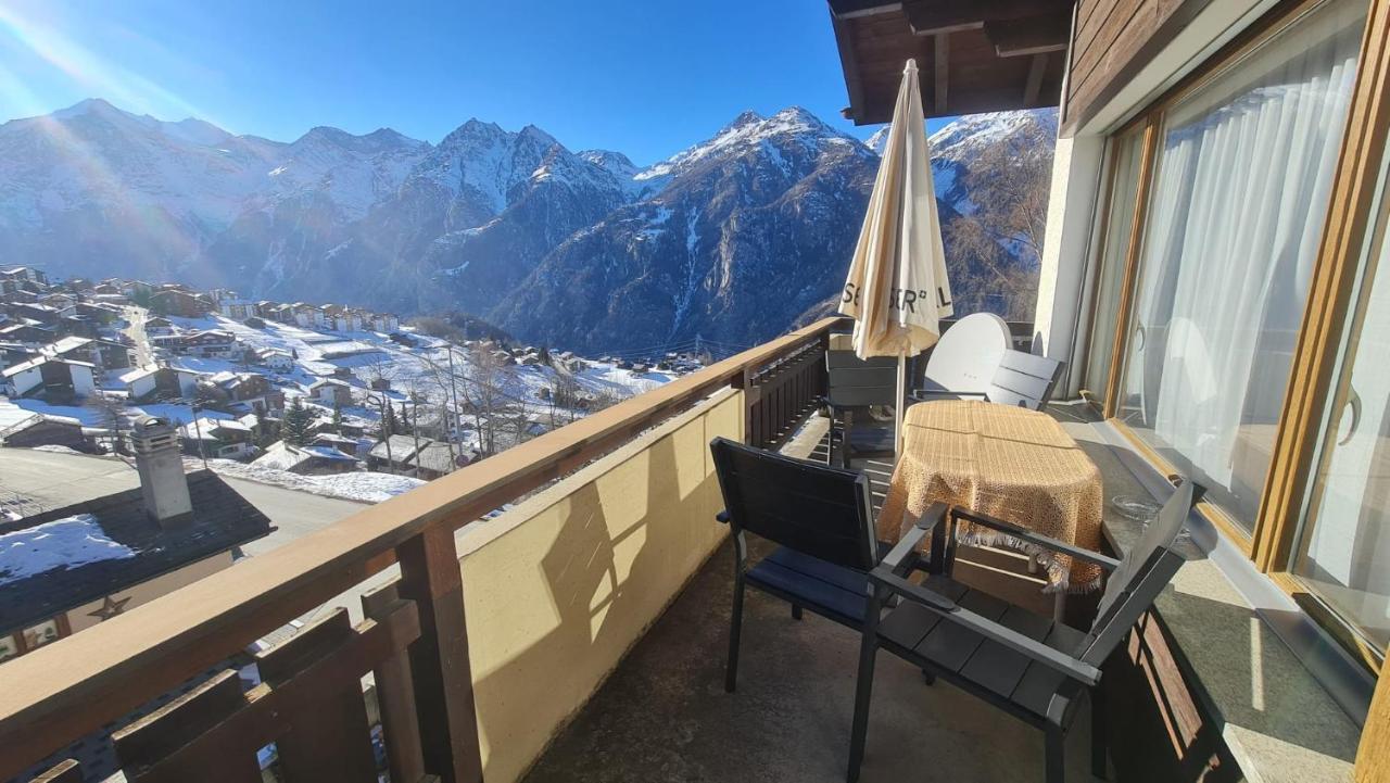 Pension Taverne Grächen Buitenkant foto