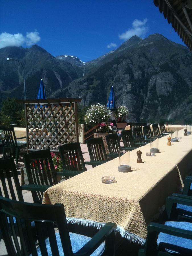 Pension Taverne Grächen Buitenkant foto